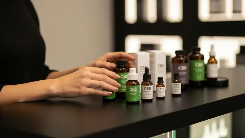 Achat de CBD en boutique